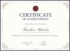 Certificate Image